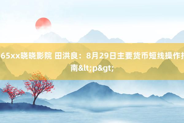 165xx晓晓影院 田洪良：8月29日主要货币短线操作指南<p>