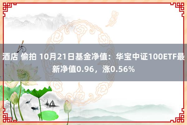 酒店 偷拍 10月21日基金净值：华宝中证100ETF最新净值0.96，涨0.56%